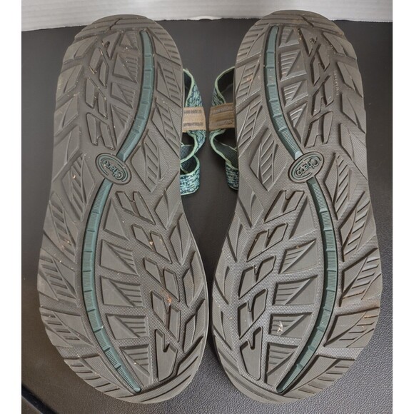 Chaco Z/2 Classic Sandals Men's Size 13 Flare Pine Blue Gray J106173 Adjustable - Picture 7 of 8